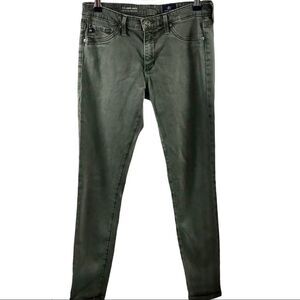 AG Adriano Goldschmied Olive Green Jeans 26